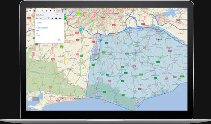 Device territory uk